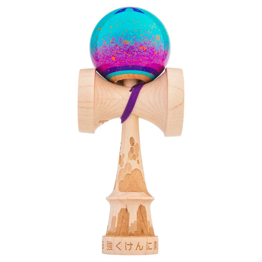 Kenyatta Williams Pro Model Kendama – Super Stick Paint #TRILLMOD 🐱⚔️